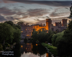 Warwick Castle at Night