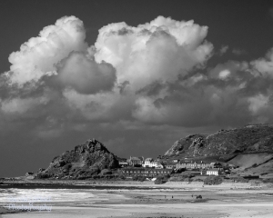 Summers Day, St. Ouen, Black and White Infrared