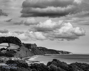 Devon Coast, Black and White Infrared