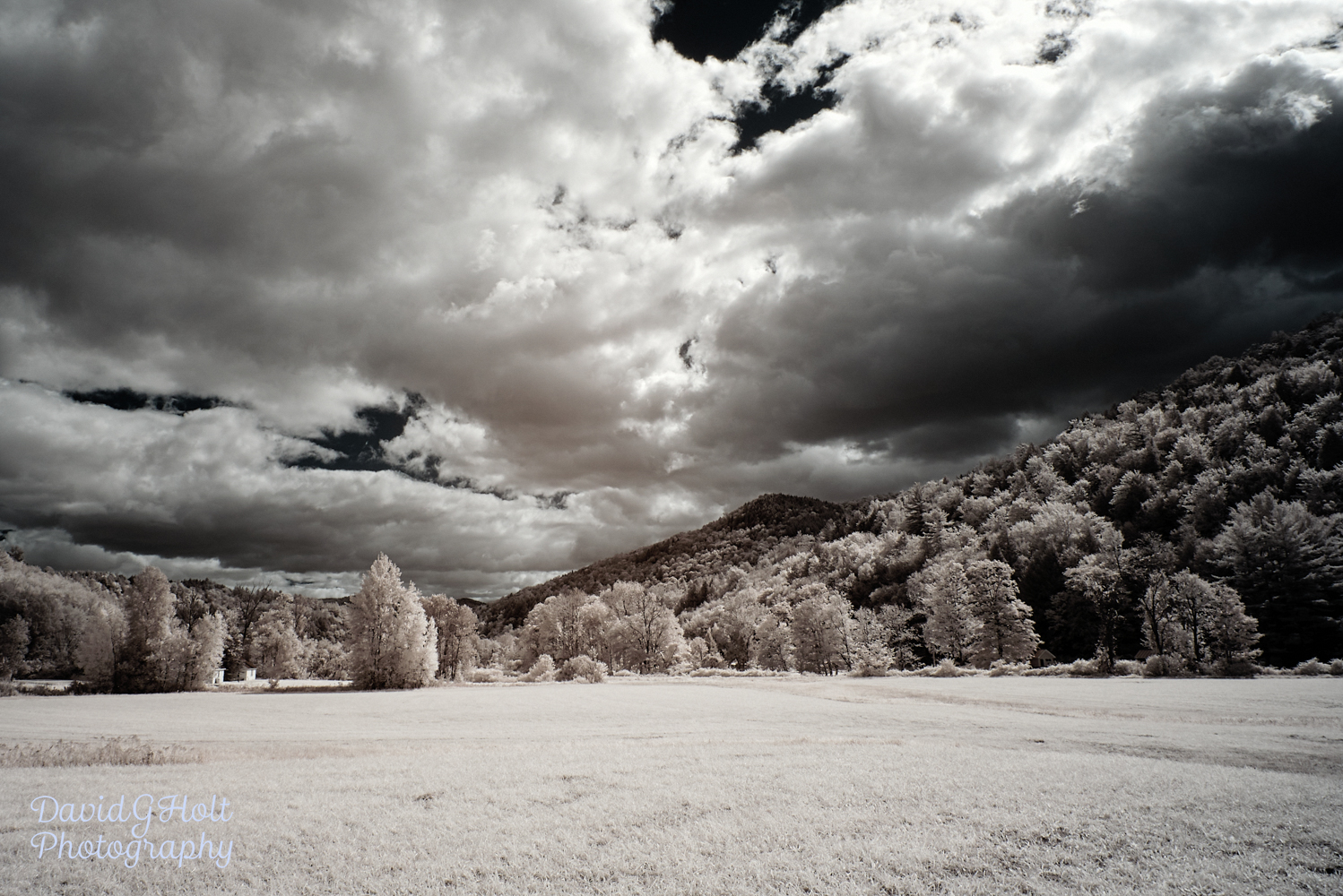 Storm Clouds in Infrared Scenic Fine Art Print Wall Art