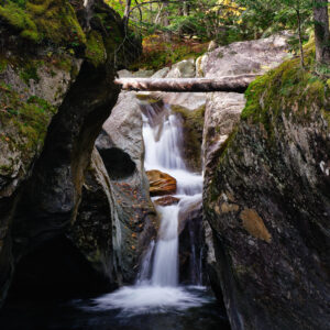 Hidden New England Waterfall Scenic Fine Art Print Wall Art